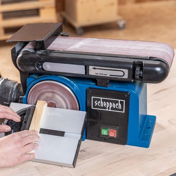 Scheppach Band- und Tellerschleifer BTS800 - 230V 50Hz 370W