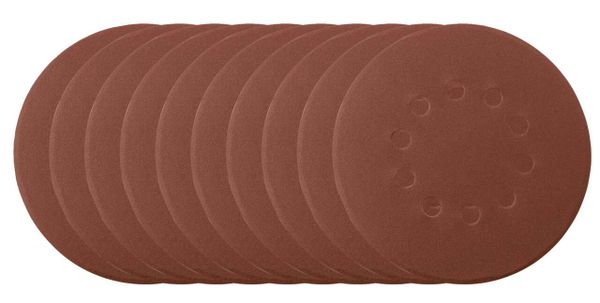 Scheppach Schleifpapier rund Ø 215 mm K 150 Satz=10 Stück