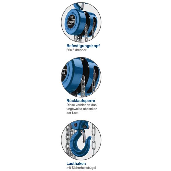 Scheppach Kettenzug CB02 - 2000kg