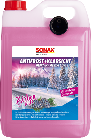 SONAX 01315050  AntiFrost+KlarSicht bis -18 °C Zirbe 5 l